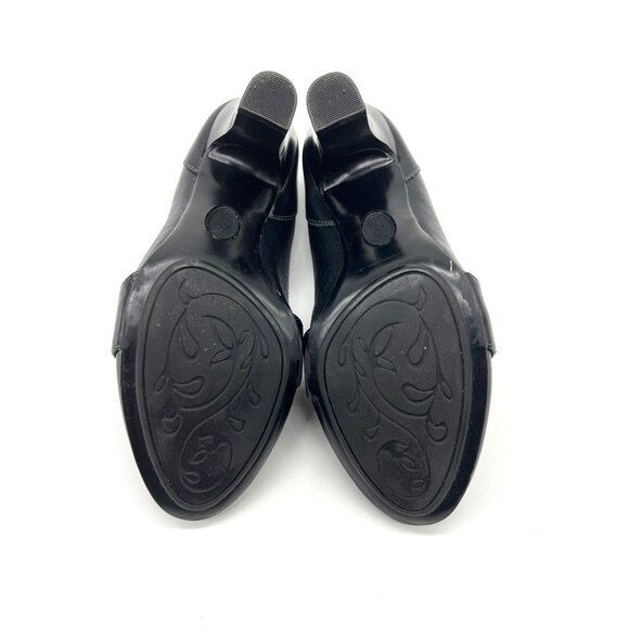 Euro Soft by Sofft Black Leather Heels size 7 - Picture 6 of 8